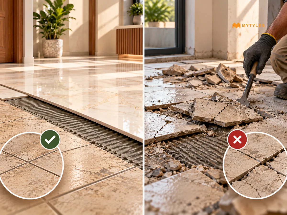 When Is Removing the Old Tile the Better Route?